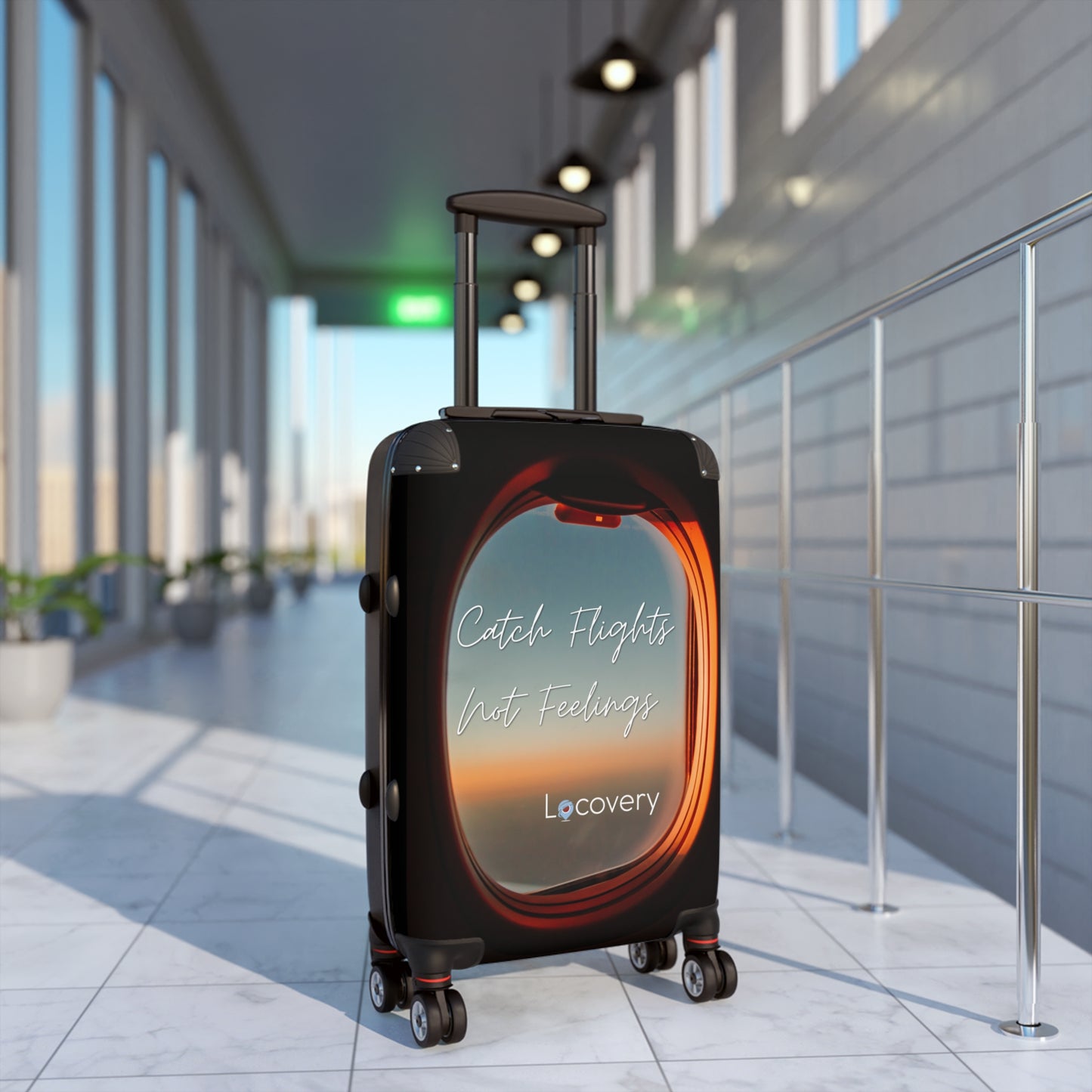 Catch Flights Not Feelings Travel Suitcase