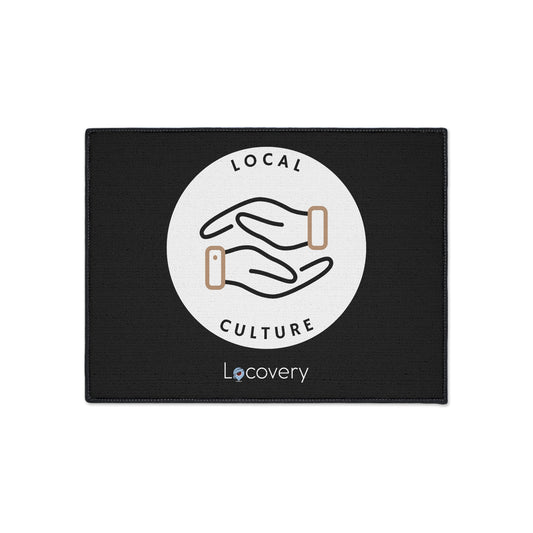 Local Culture Heavy Duty Floor Mat | Black