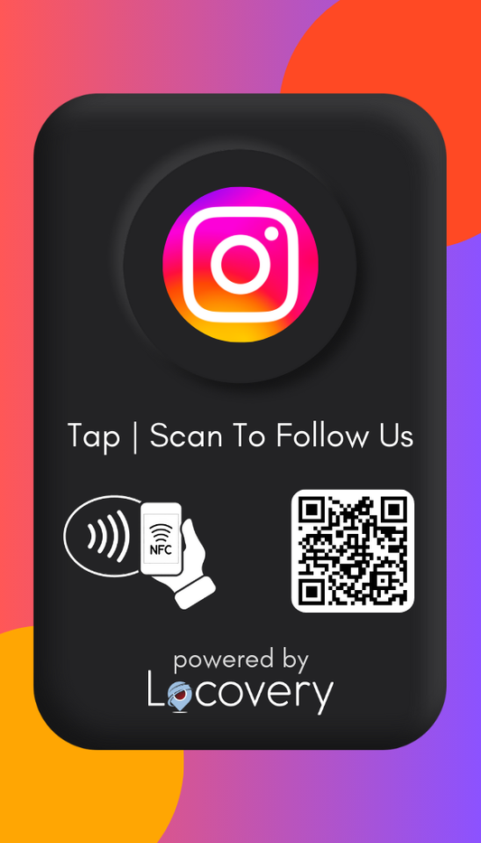 NFC Instagram Followers Card