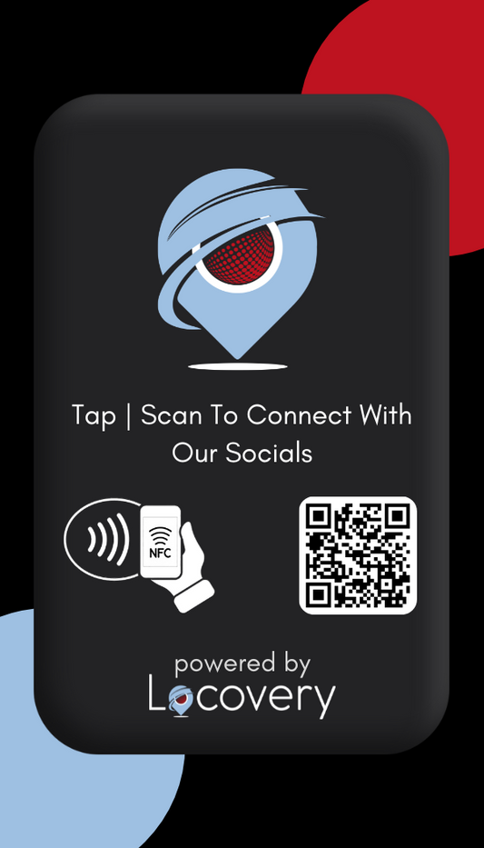 NFC Multiple Social Media Platforms Card