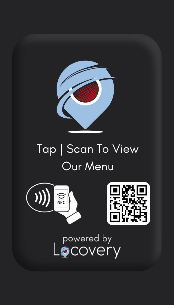 NFC View Menu Card