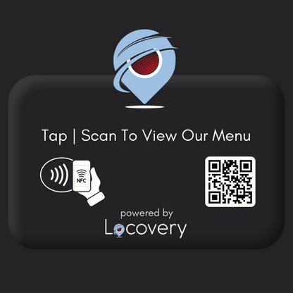 NFC View Menus Plate