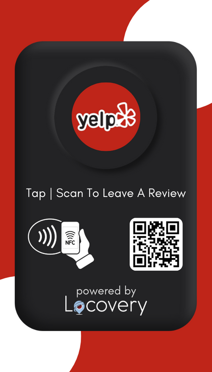 NFC Yelp Reviews Card