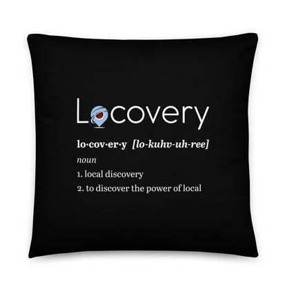 Definition of Locovery Pillow | Black