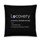 Definition of Locovery Pillow | Black