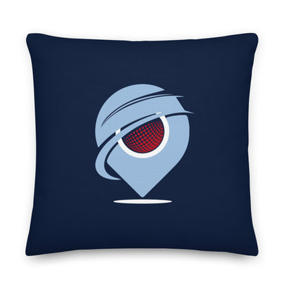 Old Cabbagetown Alumni Pillow | Navy Blue