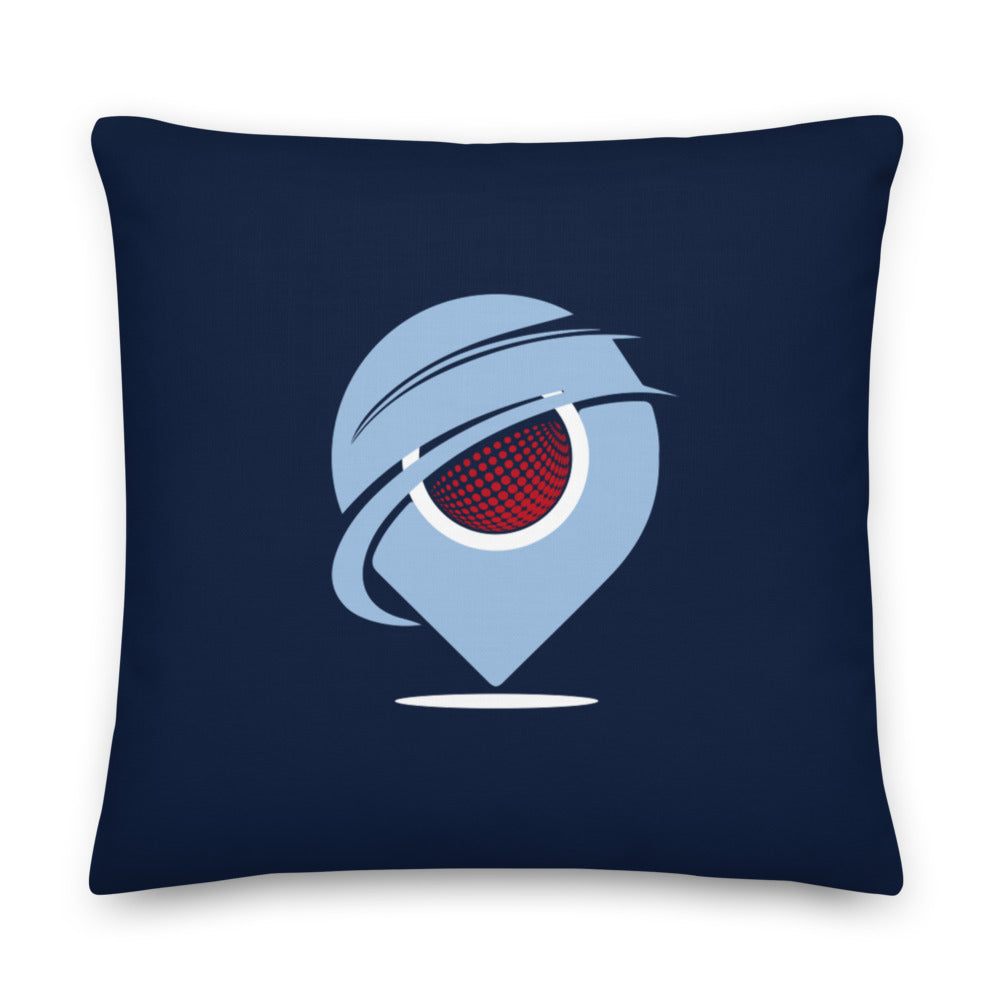 Old Vine City Alumni Pillow | Navy Blue