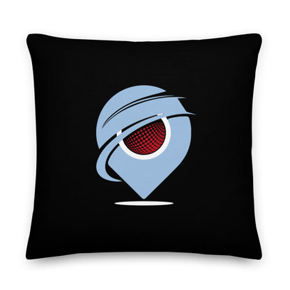 Old Campbellton Alumni Pillow | Black