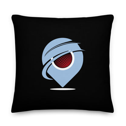 Old Decatur Alumni Pillow | Black