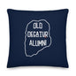 Old Decatur Alumni Pillow | Navy Blue