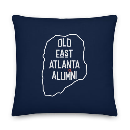 Old East Atlanta Alumni Pillow | Navy Blue