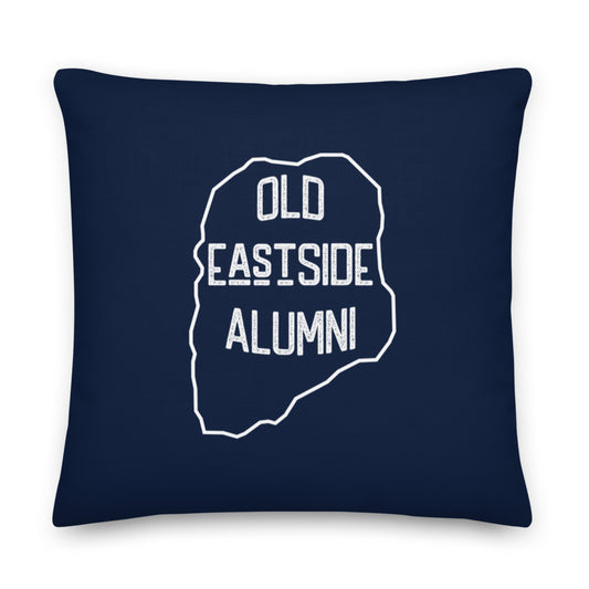 Old Eastside Alumni Pillow | Navy Blue