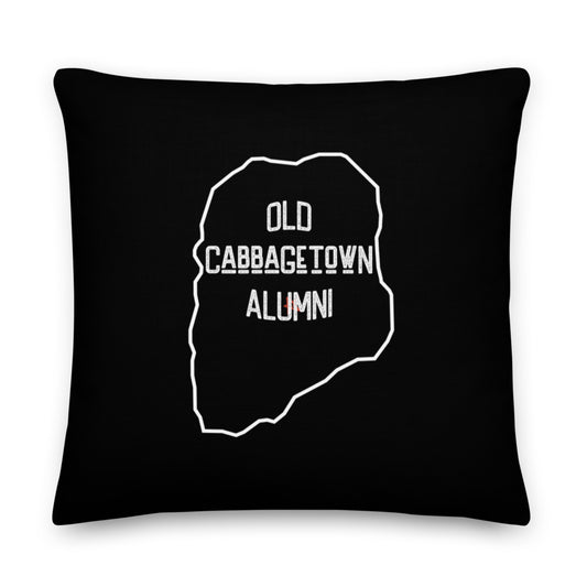 Old Cabbagetown Alumni Pillow | Black