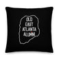 Old East Atlanta Alumni Pillow | Black