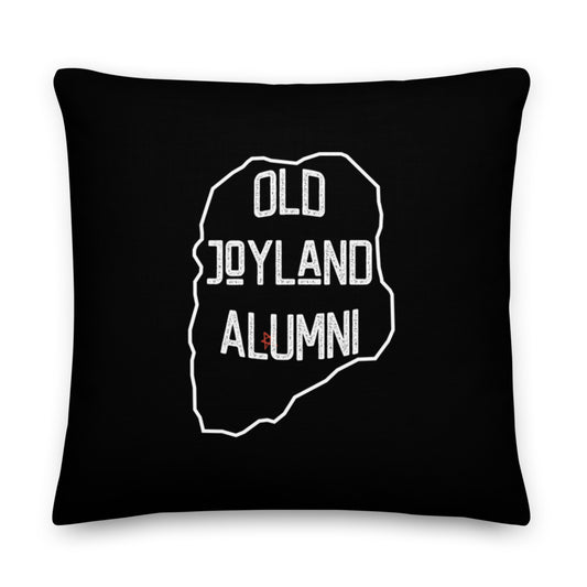 Old Joyland Alumni Pillow | Black