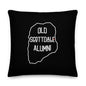 Old Scottdale Alumni Pillow | Black