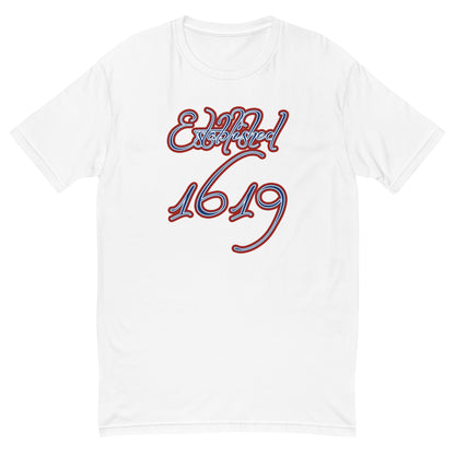 Established 1619 Short Sleeve Unisex T-Shirt | Red/White/Blue