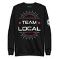 Team Local Unisex Fleece Pullover | Black