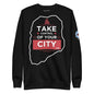 Take Control Of Your City Atlanta Unisex Fleece Pullover | Black